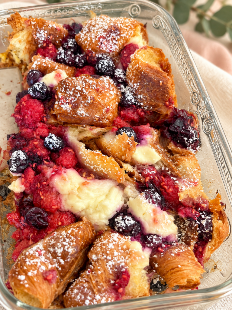 Berry breakfast bake — enhanced supplied photograph