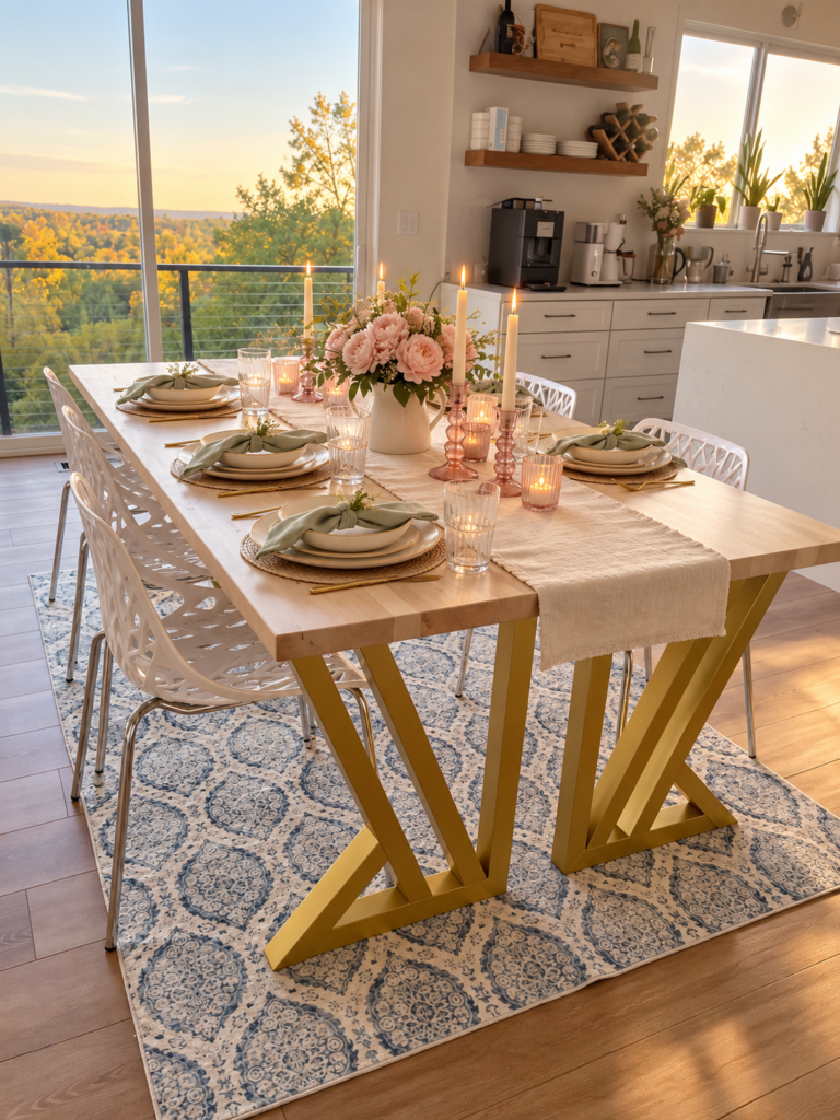 Summer’s table — approved styled Sunday Dinner photograph